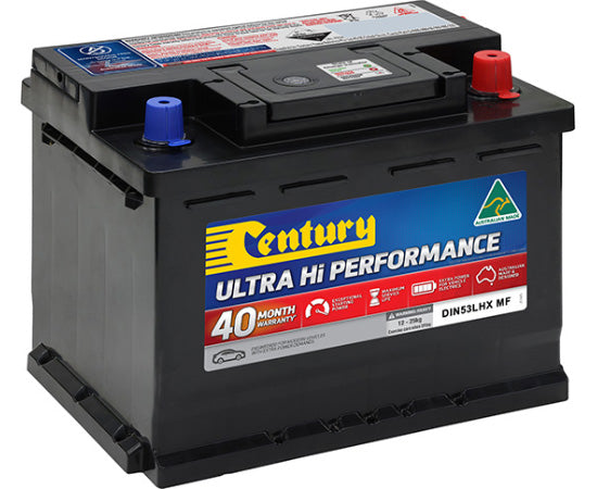 Century Batteries Din53Lhx Mf Din Smf Uhp Battery DIN53LHX MF