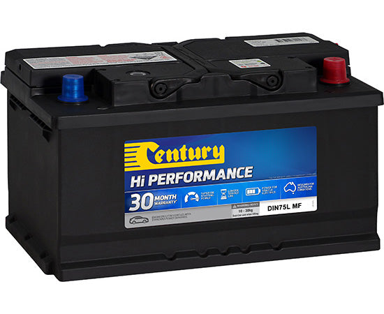 Century Batteries High Performance Din Battery 12V 730 Cca 315L X 175W X 175H (Mm) DIN75LMF