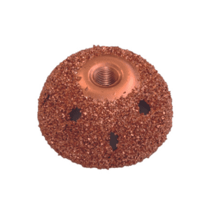 Salvad Copper Curved Wheel 50x25mm 36Grit TCW210