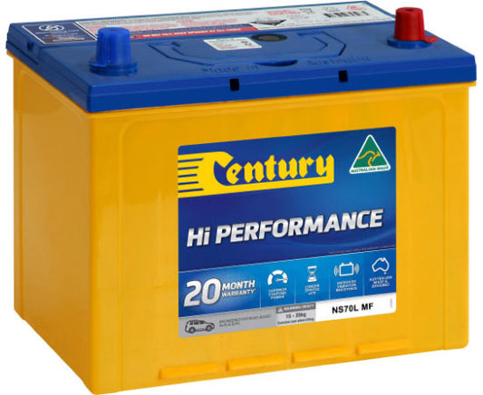 Century Batteries Battery 12V Hp 650Cca 75Ah NS70LMF