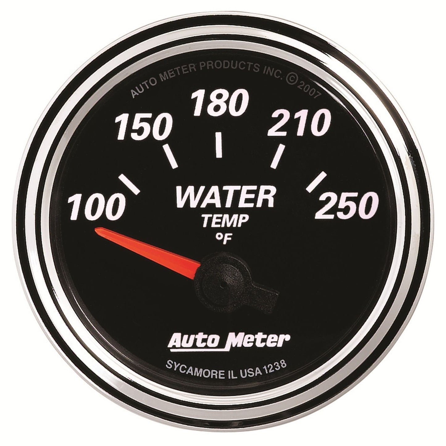 AutoMeter Designer Black II Water Temp AU1238