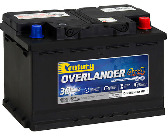 Century Batteries Battery 12V Overlander 4X4 650Cca DIN65LHHDMF