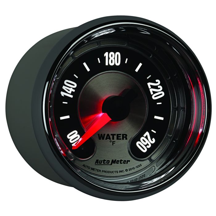 AutoMeter American Muscle Water Temperature Gauge AU1255
