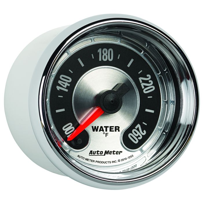 AutoMeter American Muscle Water Temperature Gauge AU1255