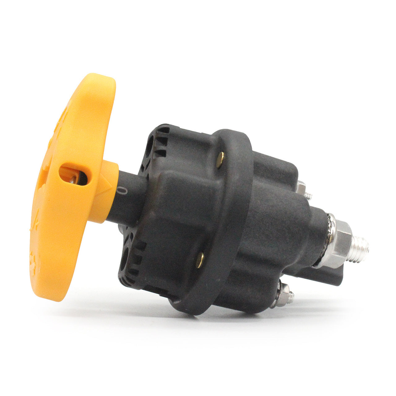 Cole Hersee Battery Master Switch With Lockout Tag - Yellow 75930-02-BL