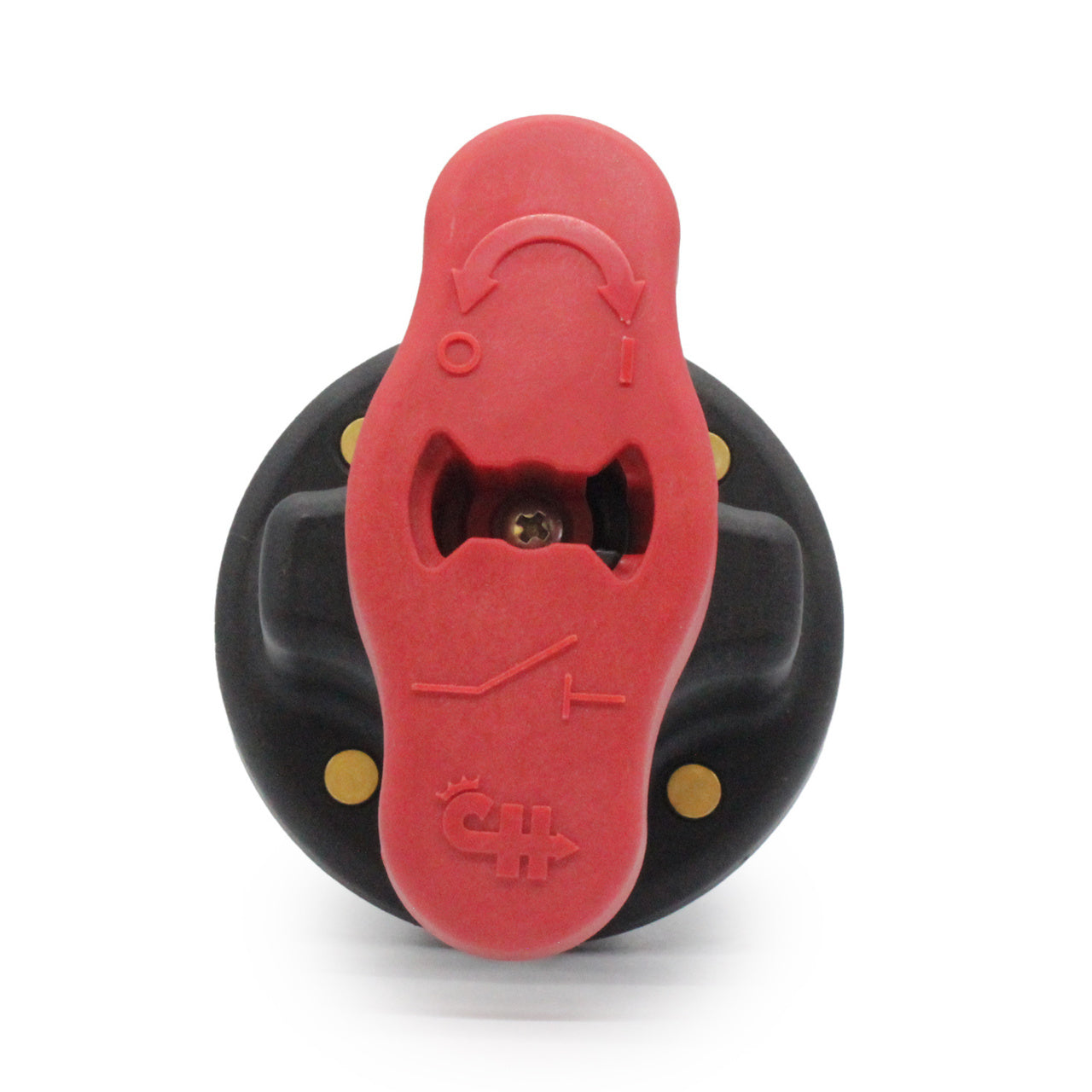 Cole Hersee Battery Master Switch With Lockout Tag - Red 75930-01-BL
