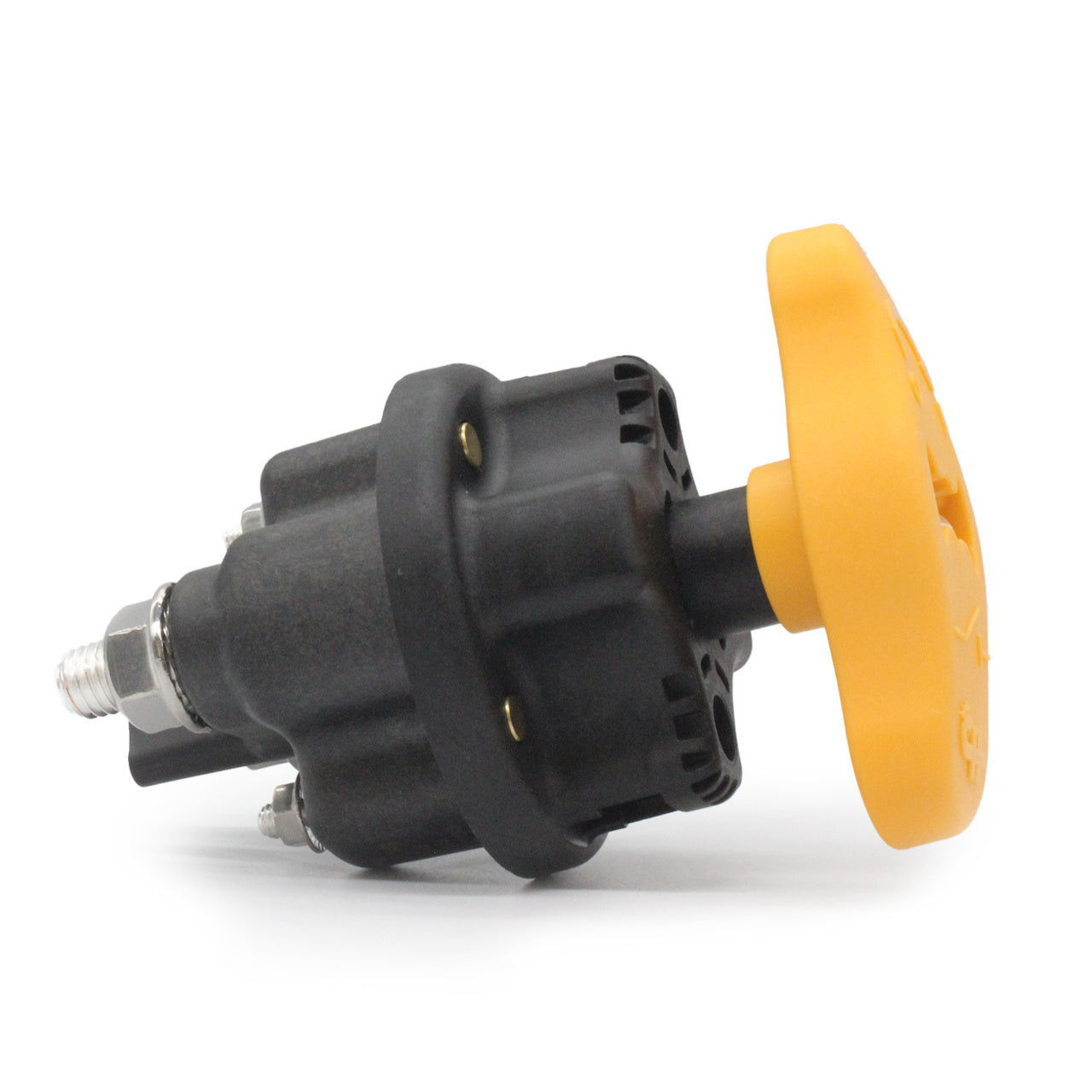 Cole Hersee Battery Master Switch With Lockout Tag - Yellow 75930-02-BL