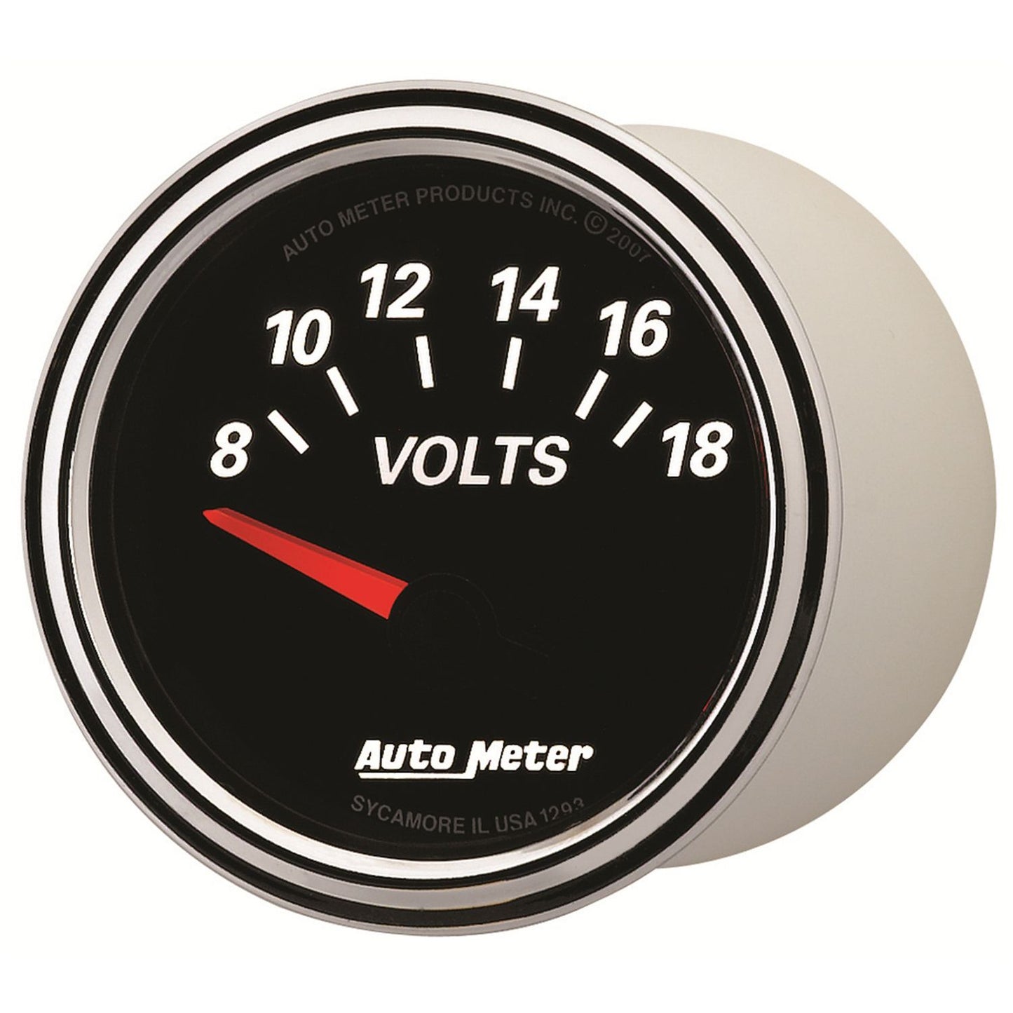 AutoMeter Designer Black II Voltmeter AU1293