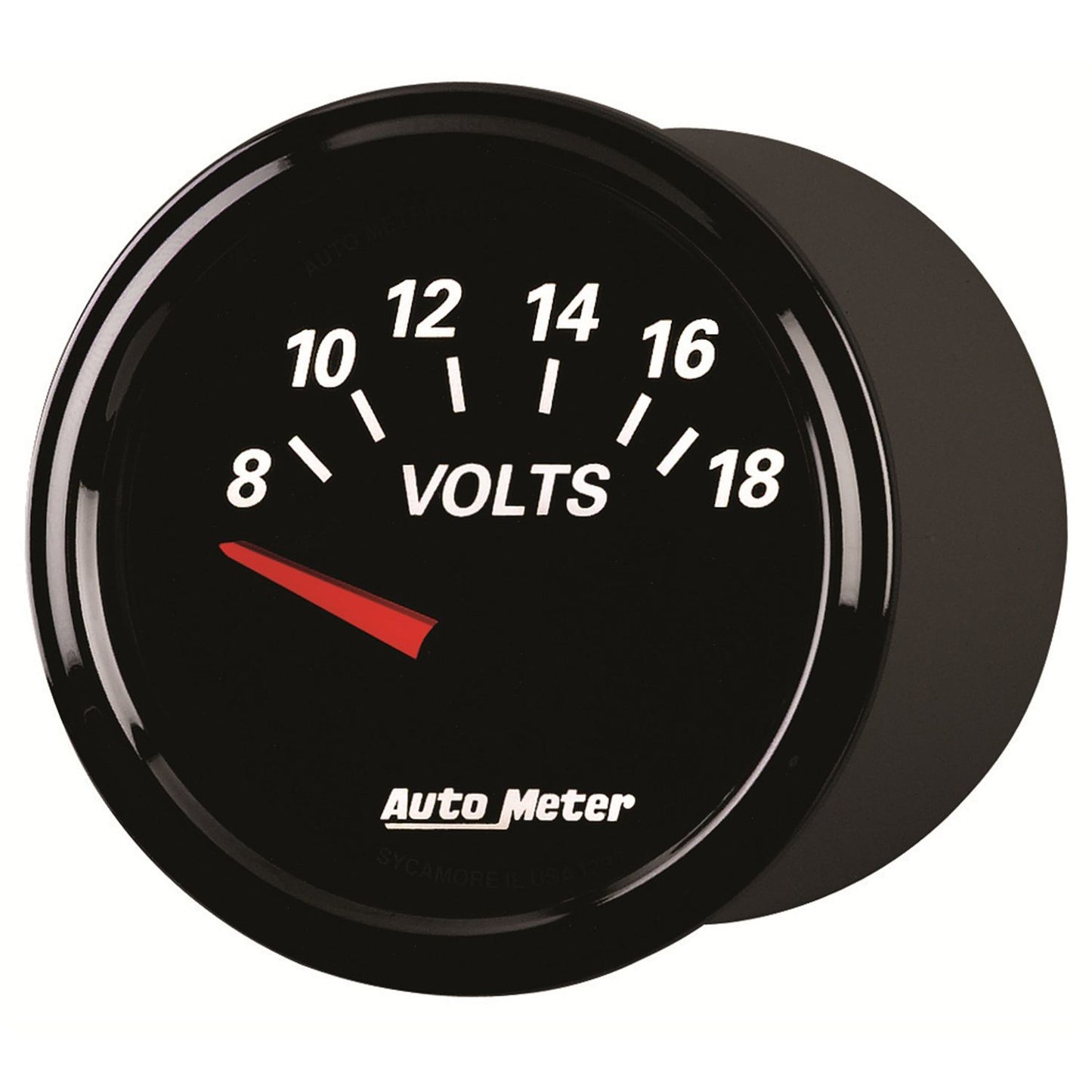 AutoMeter Designer Black II Voltmeter AU1293