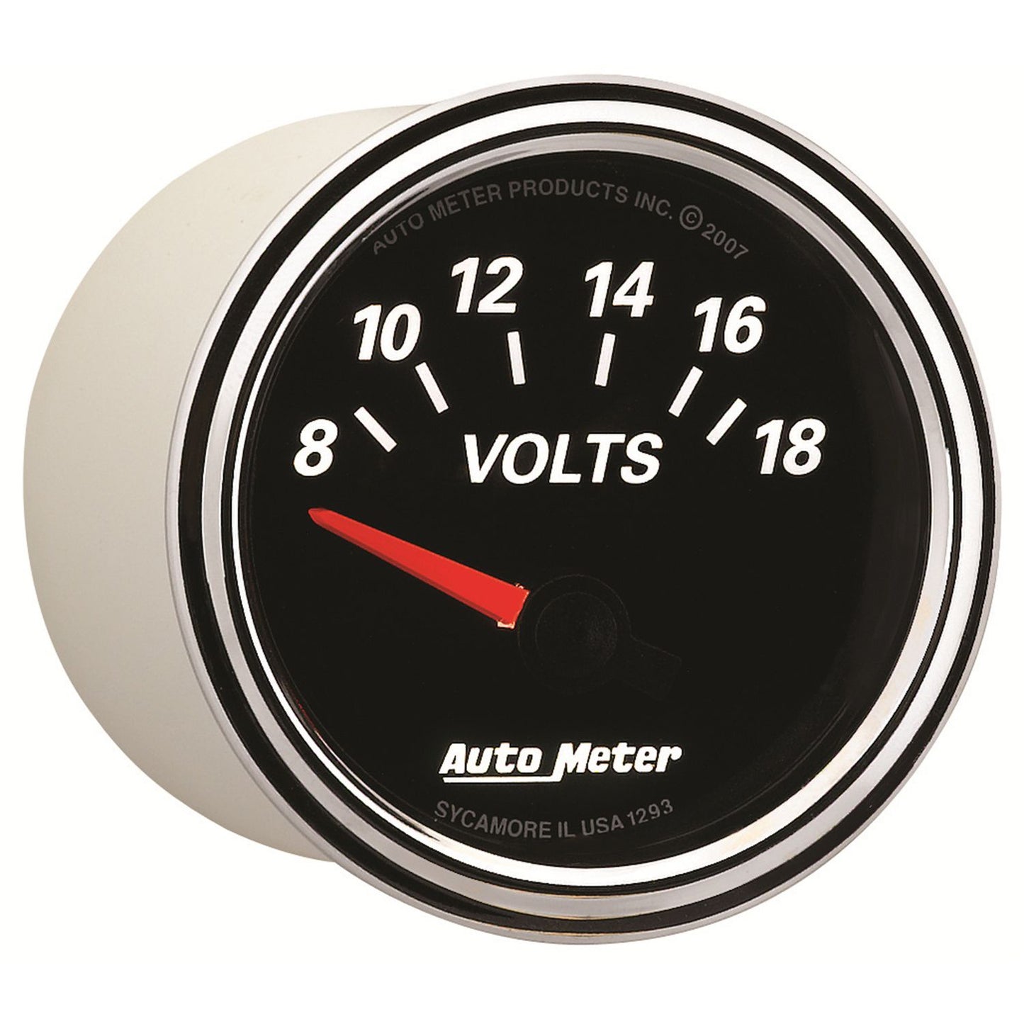AutoMeter Designer Black II Voltmeter AU1293