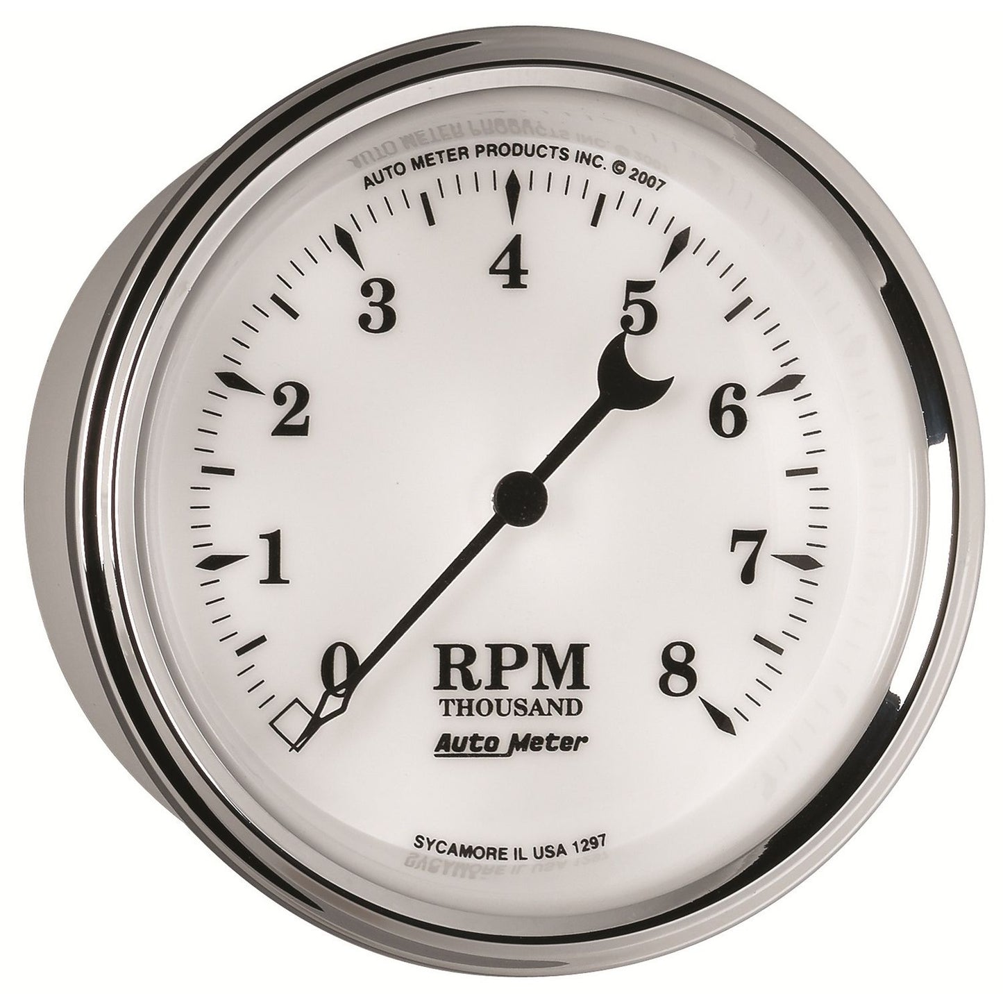 AutoMeter Old Tyme White II 3-3/8 Tacho AU1297