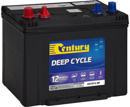 Century Batteries Ns70Tx Mf- 145107-Deep Cycle Battery NS70TX MF