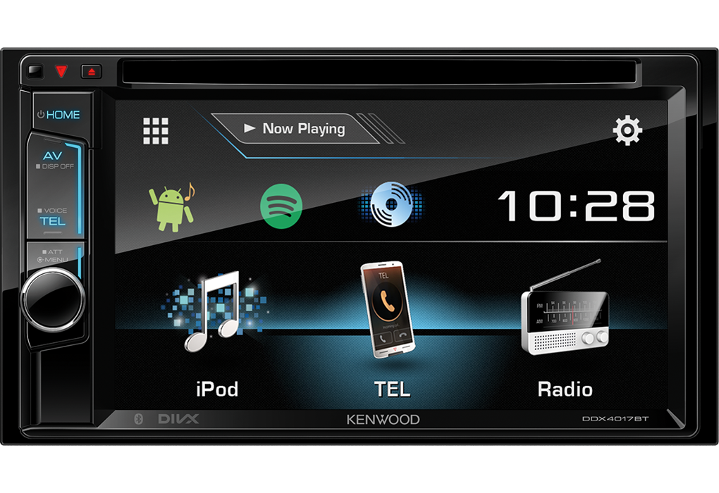 Kenwood 6.2Inch DVD AV Tuner DDX4017BTSB