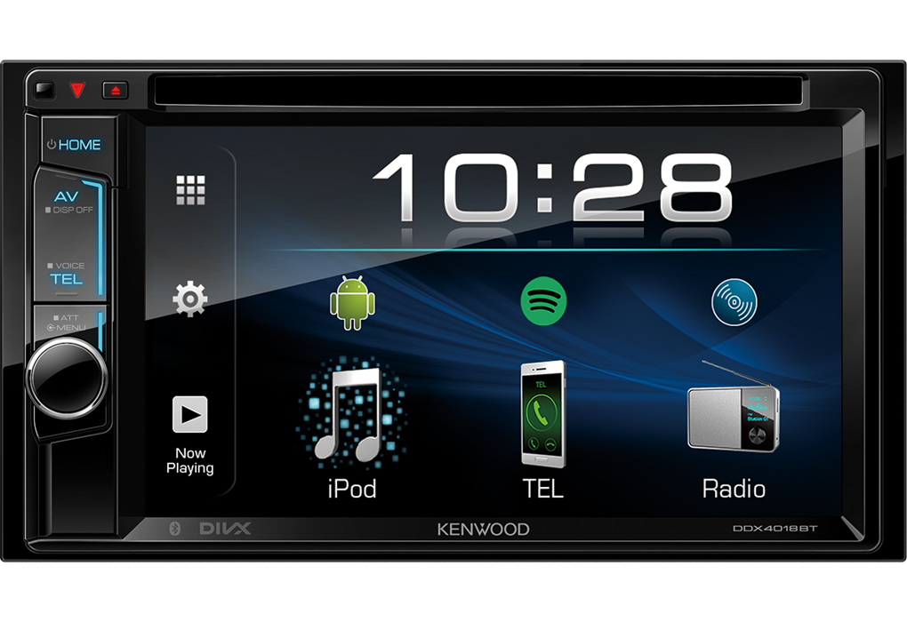 Kenwood DDX4018BT 6.2 Inch Bluetooth DVD AV Tuner DDX4018BTSB