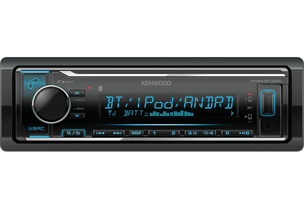 Kenwood KMM-BT304 USB Bluetooth Tuner KMM-BT304SB