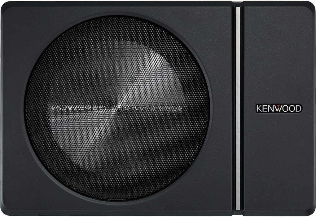 Kenwood 250W Powered Underseat Subwoofer - KSC-PSW8SB