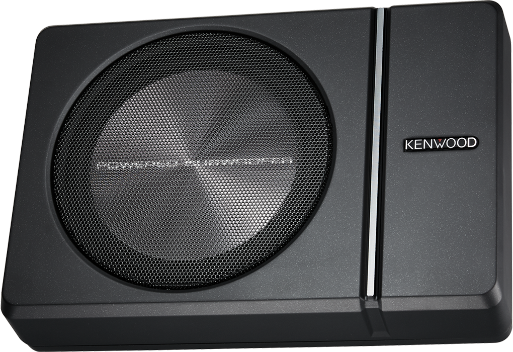Kenwood 250W Powered Underseat Subwoofer - KSC-PSW8SB