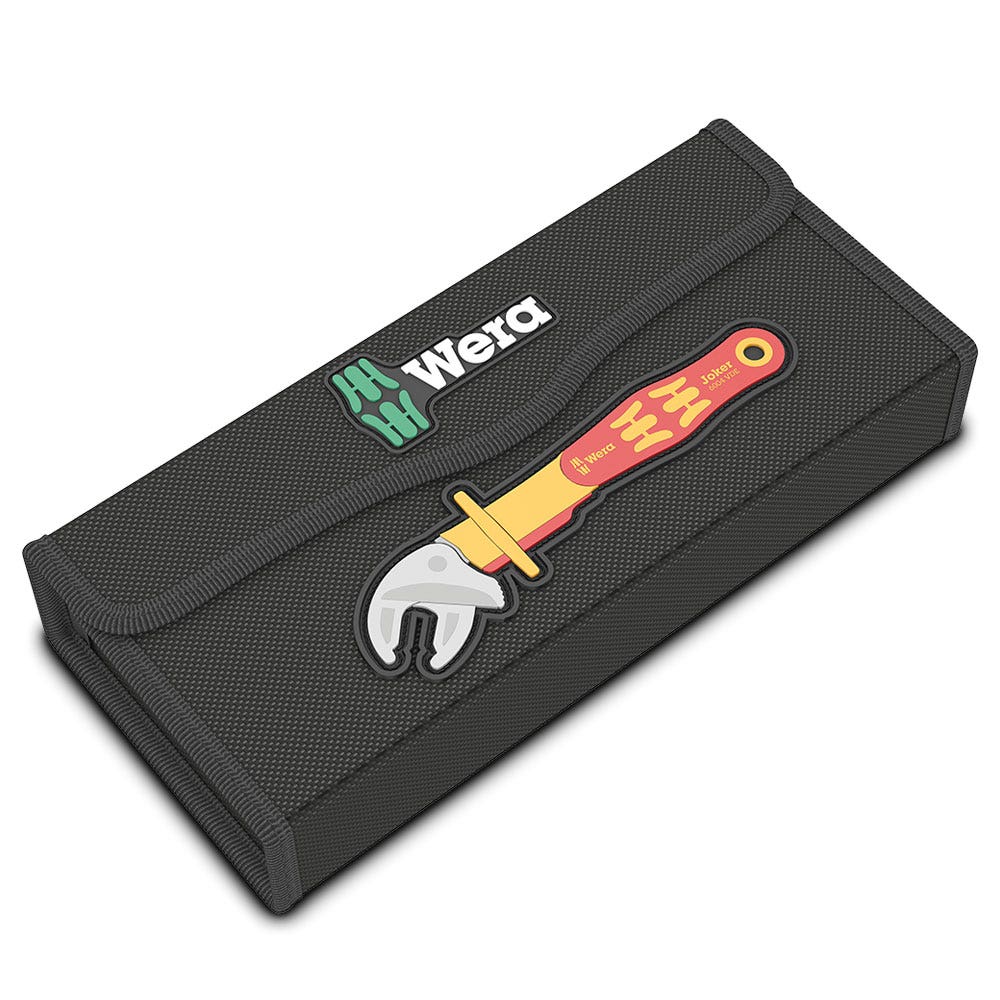 Wera 6004 Joker Vde 4 Set 1 Vde-Insulated Self-Setting Spanner Set WER020170