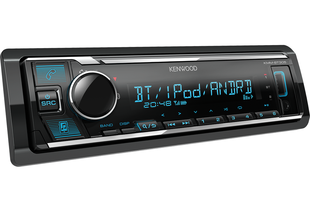 Kenwood KMM-BT305 Dual Bluetooth USB Tuner KMM-BT305SB