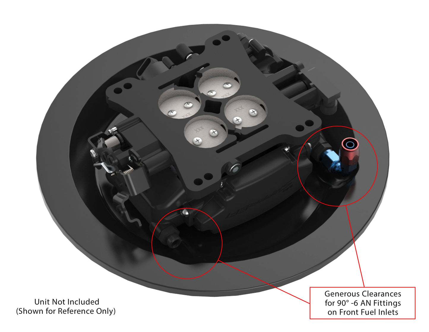 Holley Sniper EFI 14in Air Filter Base 120-511