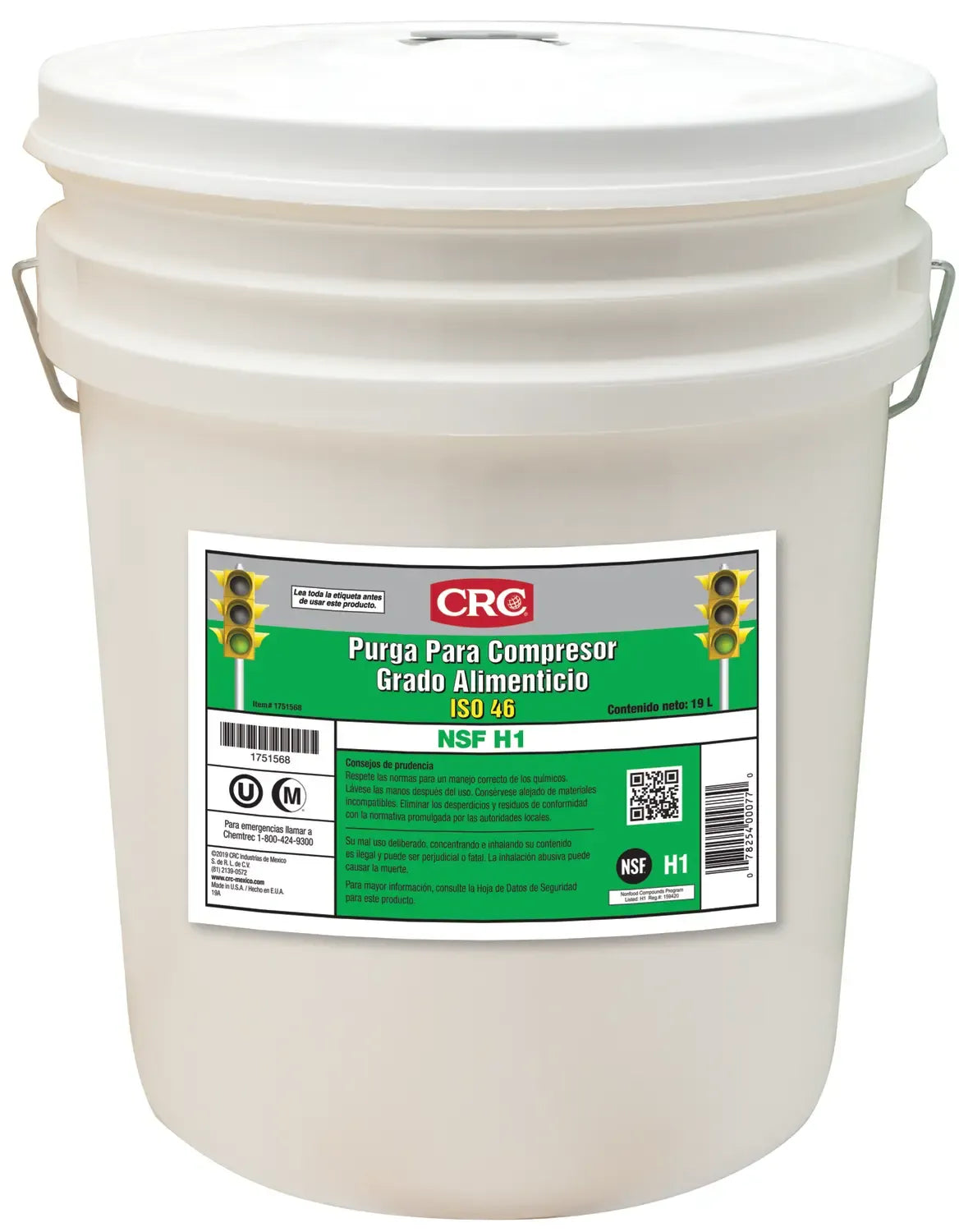 CRC Food Grade Compressor Flush ISO 46 18L FG04584
