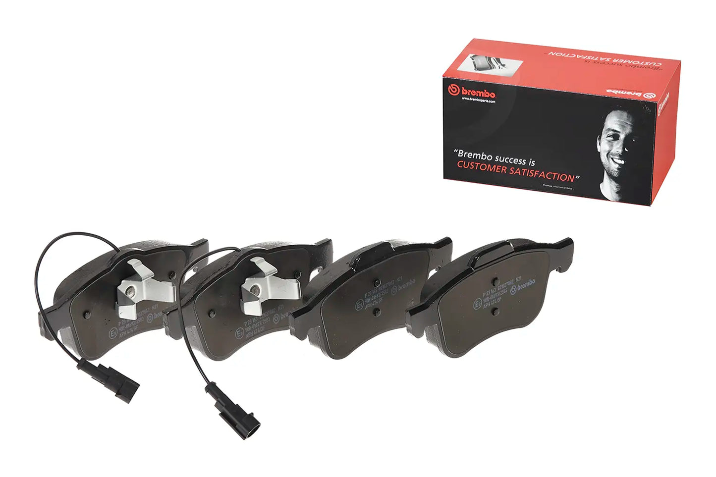 BREMBO Brake Pad Set, disc brake P 23 163