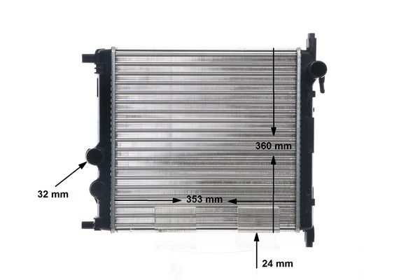 Mahle Radiator OE Quality CR 831 001S