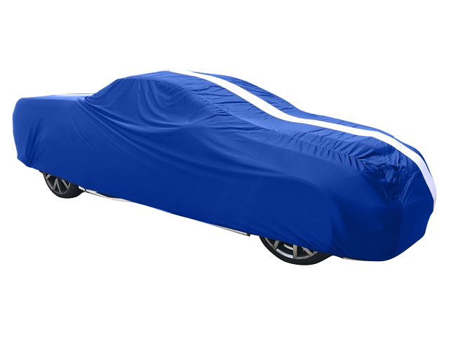 Autotecnica 2-Door Ute Cover Suits up to 5.2M Blue with White Stripe 2-199BU