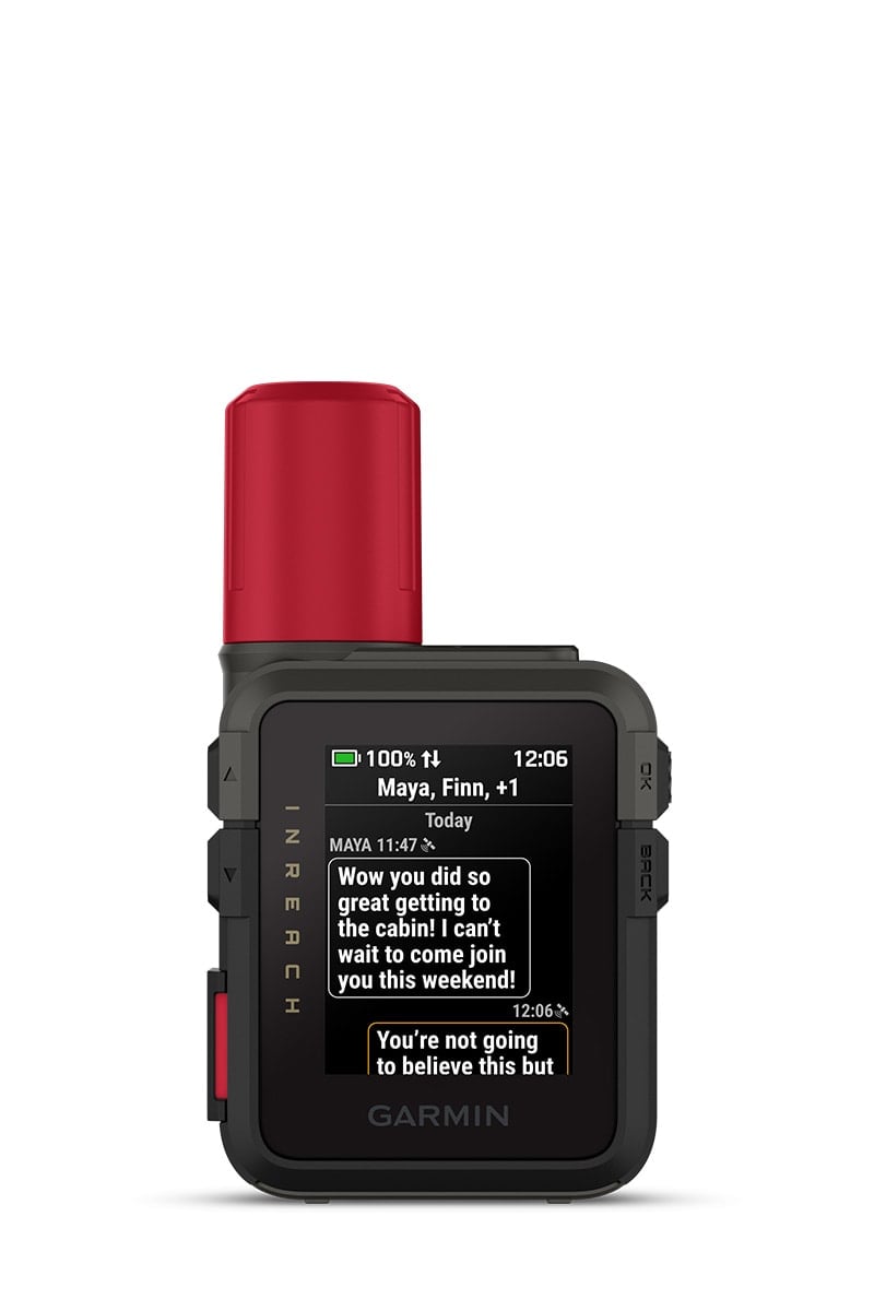 Garmin inReach Mini 3 Plus Compact SOS Satellite Communicator with Photo and Voice Messaging