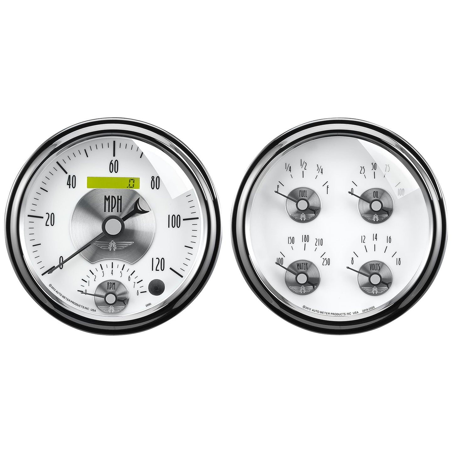 AutoMeter Prestige Pearl 5in Quad Kit AU2008