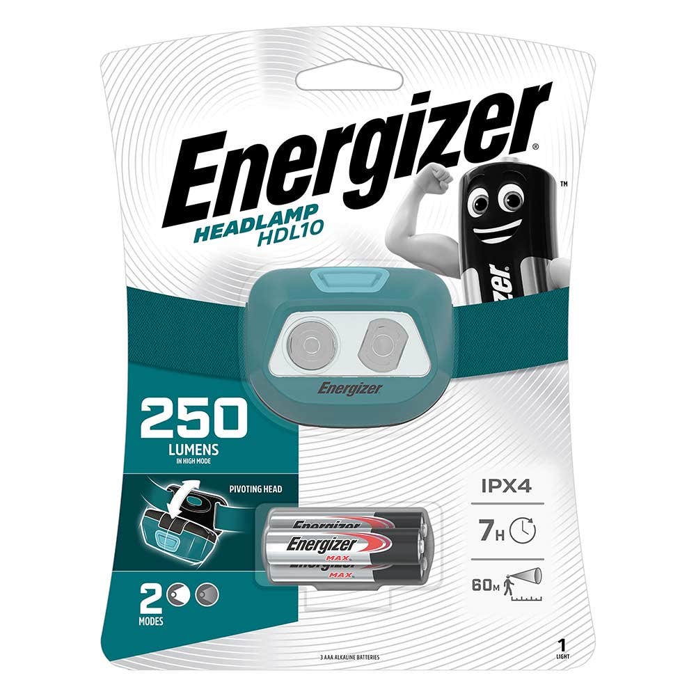 Energizer Headlamp 250 Lumen HDL10