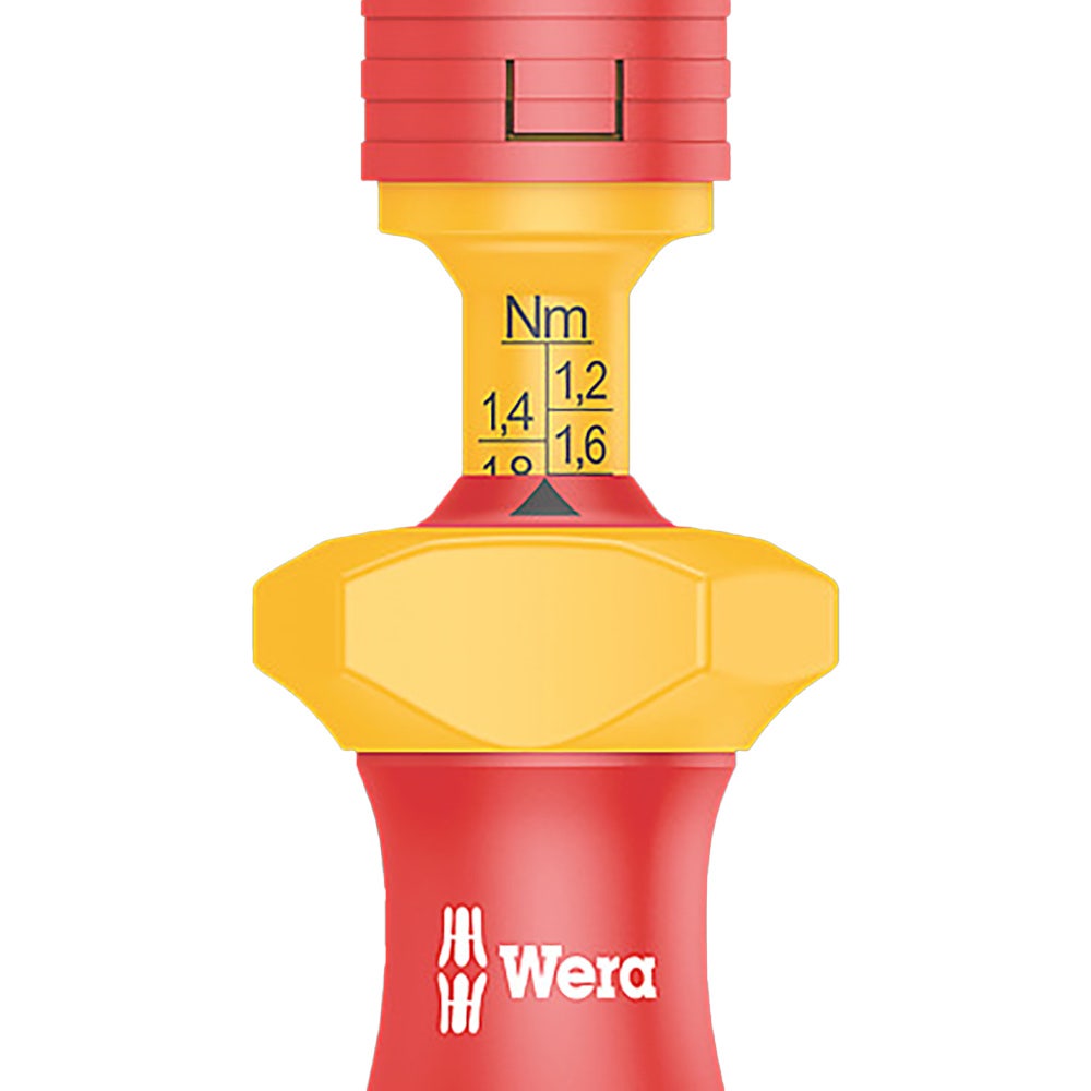 Wera Series 7400 VDE Kraftform Adjustable Torque Handle (0.3-3.5 nm) WER074750