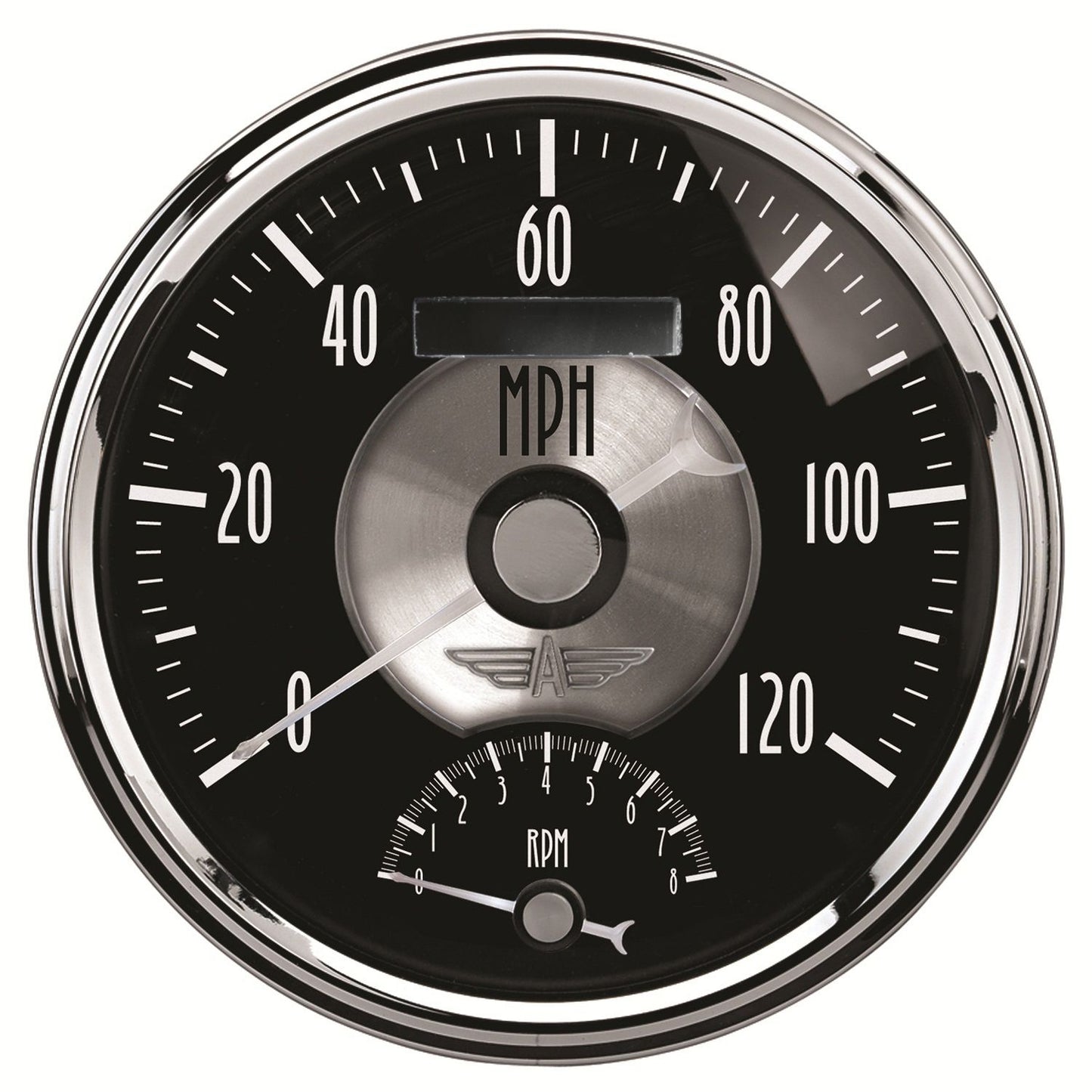 AutoMeter Black Diamond Tach/Speed Combo AU2091