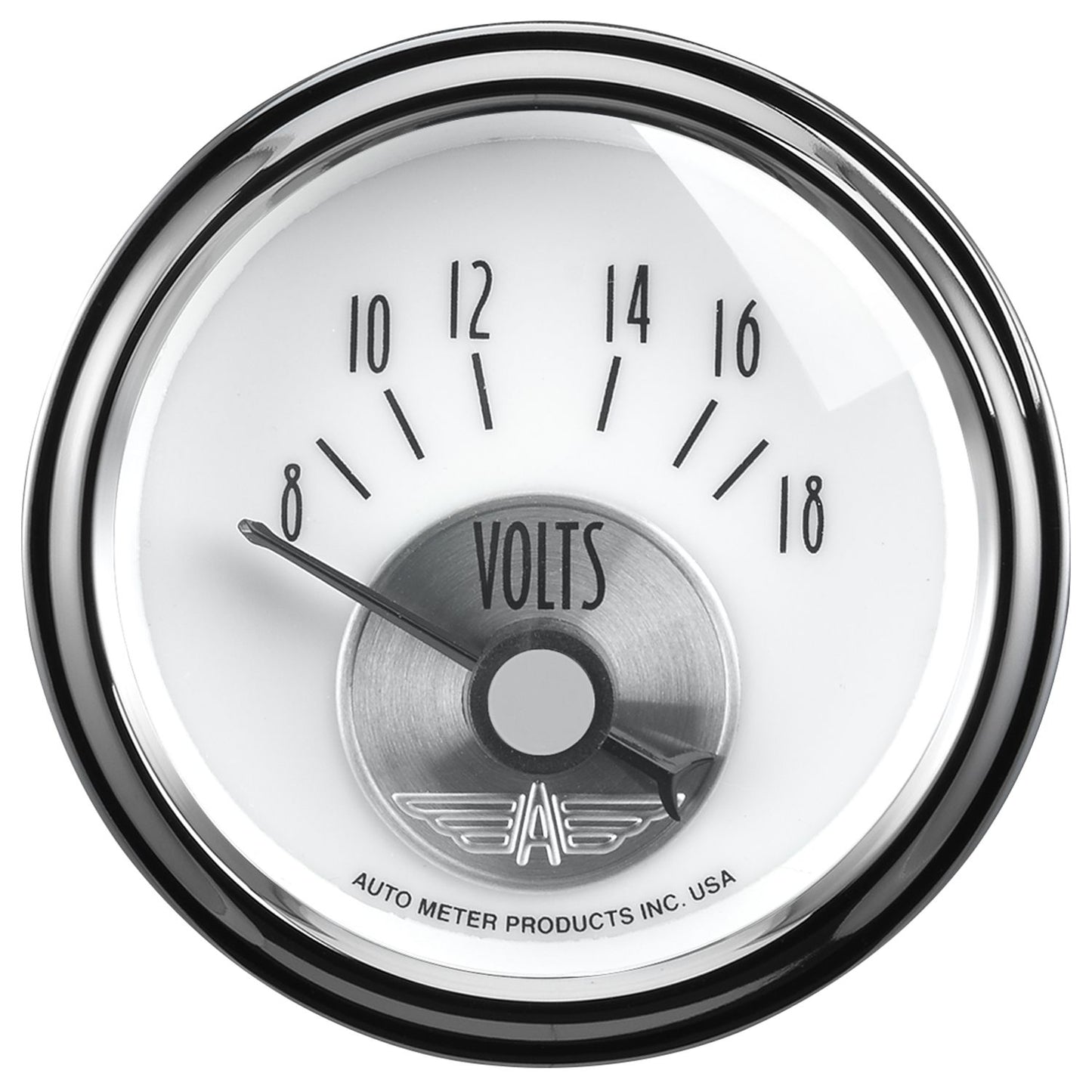 AutoMeter Prestige Pearl Voltmeter AU2094