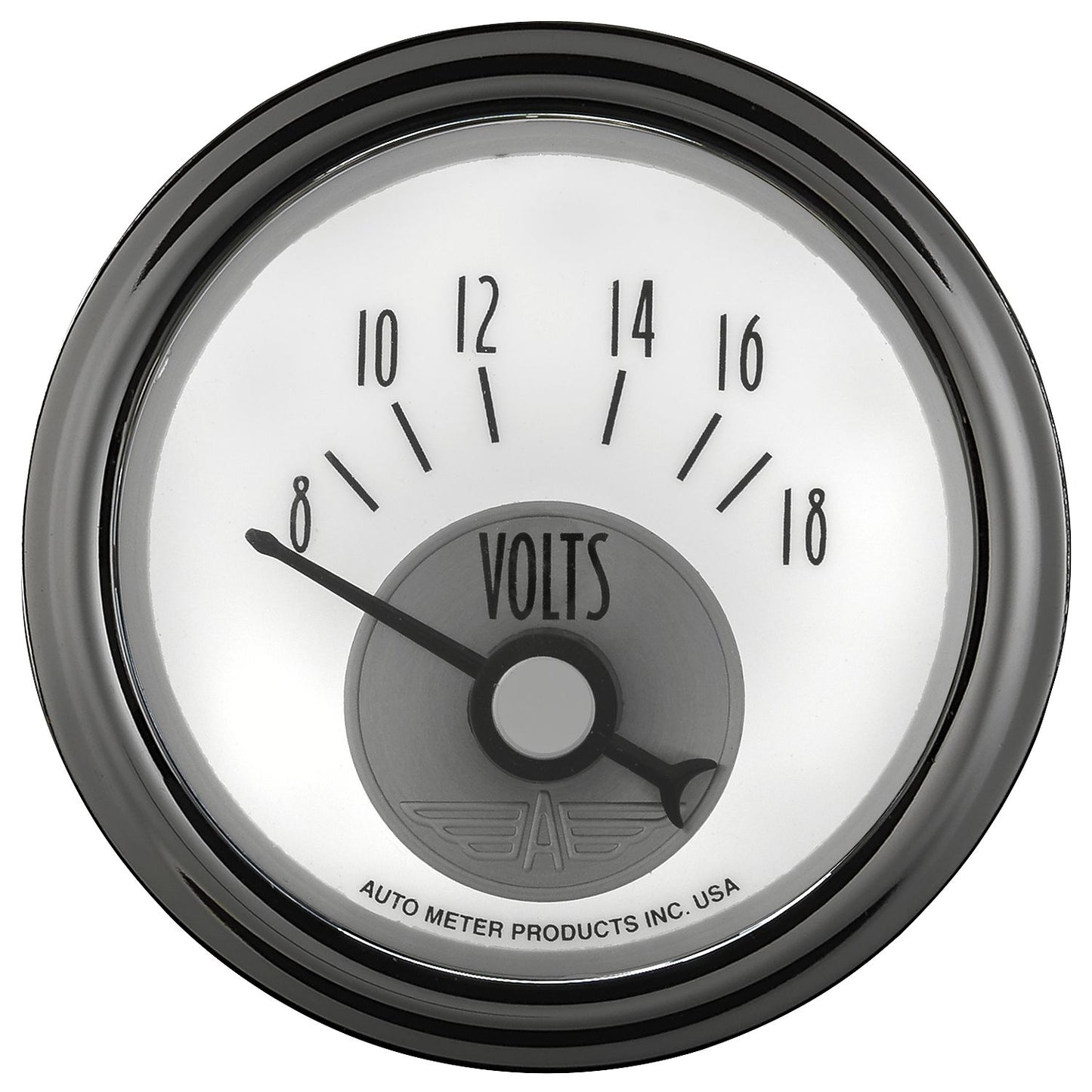 AutoMeter Prestige Pearl Voltmeter AU2094