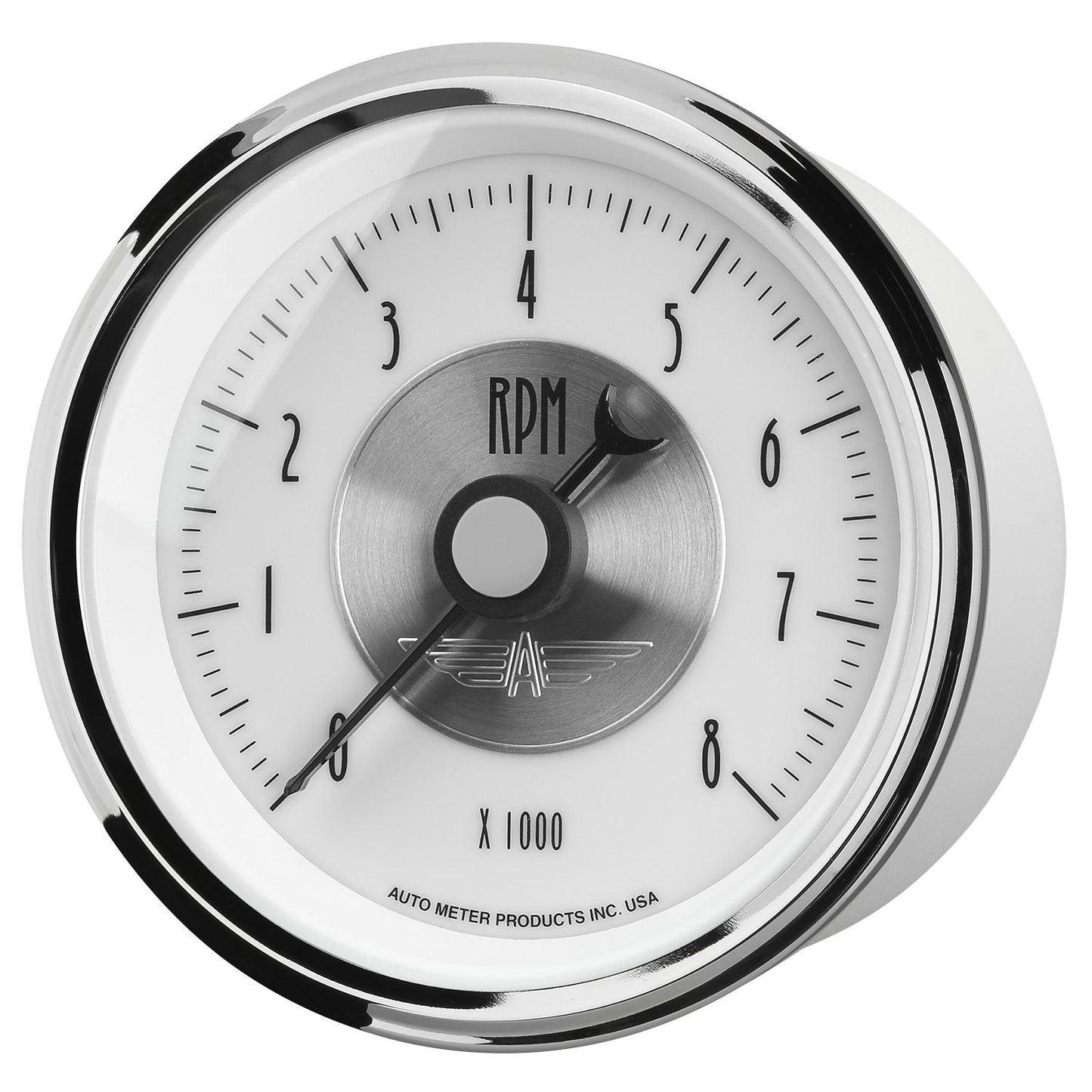 AutoMeter Prestige Pearl 3-3/8in Tacho AU2098