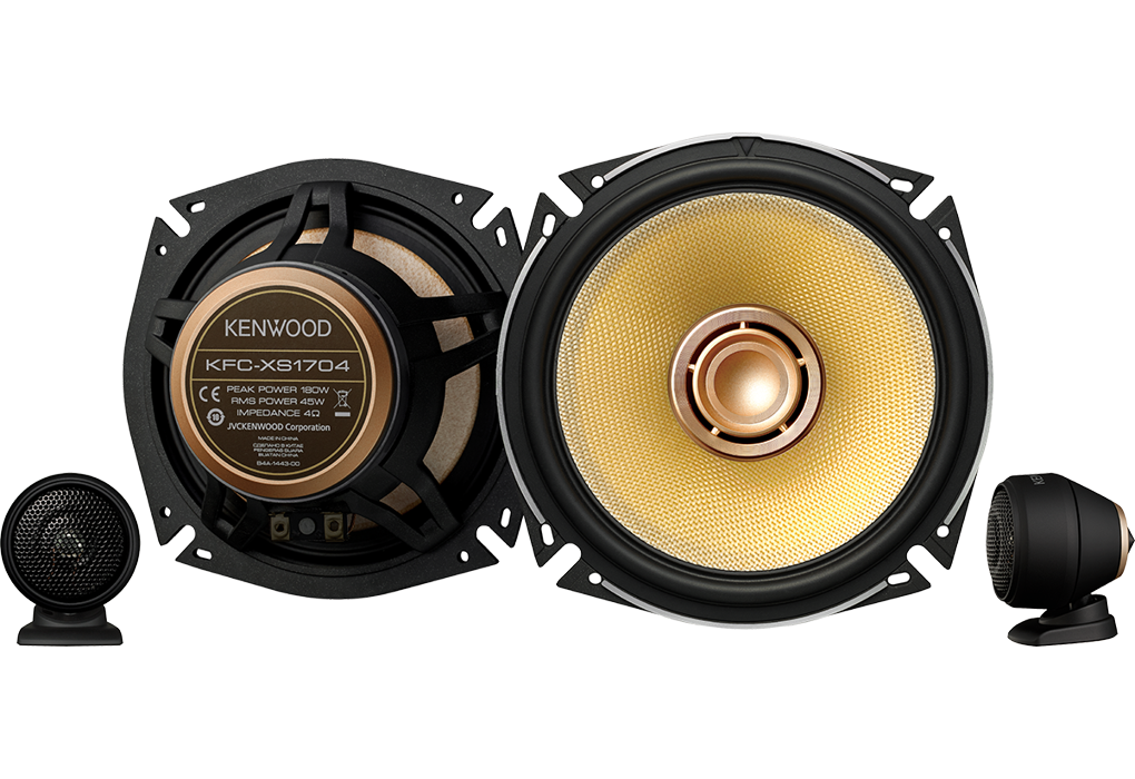 Kenwood 6In Hires Cert 45W Rms KFC-XS1704