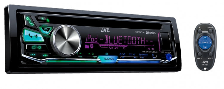 JVC Bluetooth iPod USB CD Tuner KD-R971BTSB