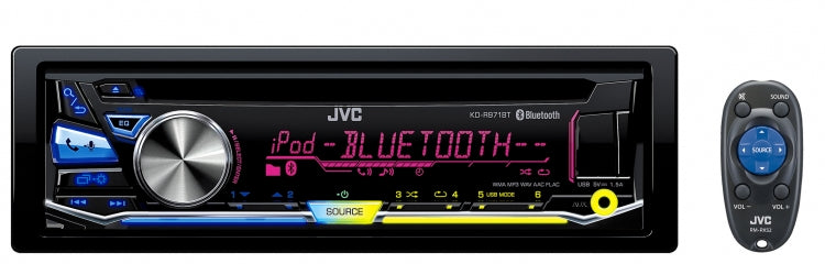 JVC Bluetooth iPod USB CD Tuner KD-R971BTSB