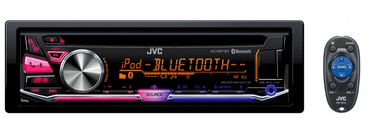 JVC Bluetooth iPod USB CD Tuner KD-R971BTSB