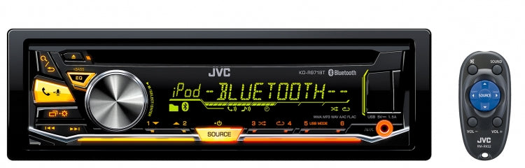 JVC Bluetooth iPod USB CD Tuner KD-R971BTSB
