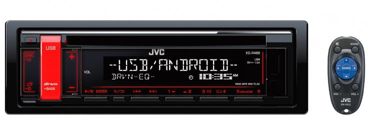 JVC KD-R486 USB CD Tuner KD-R486SB