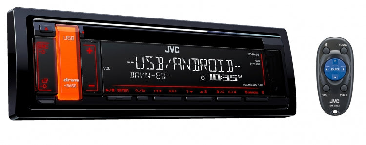 JVC KD-R486 USB CD Tuner KD-R486SB