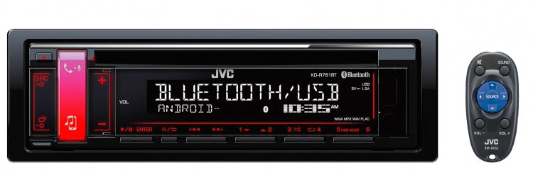 JVC Head Unit Bluetooth/USB/CD KD-R781BTSB