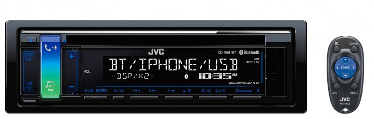 JVC Bluetooth iPod USB CD KD-R881BT KD-R881BTSB