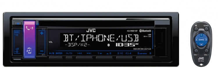 JVC Bluetooth iPod USB CD KD-R881BT KD-R881BTSB