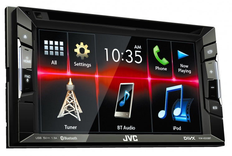 JVC Head Unit Bluetooth/iPod/USB/DVD KW-V230BTSB