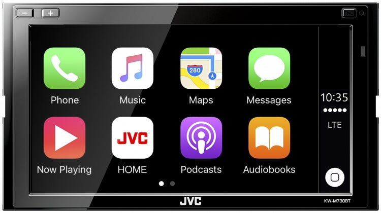 JVC KW-M730BT CarPlay Android Auto Bluetooth AV Tuner KW-M730BTSB