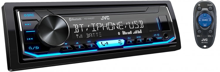 JVC KD-X462BT Dual Bluetooth USB Tuner KD-X462BTSB
