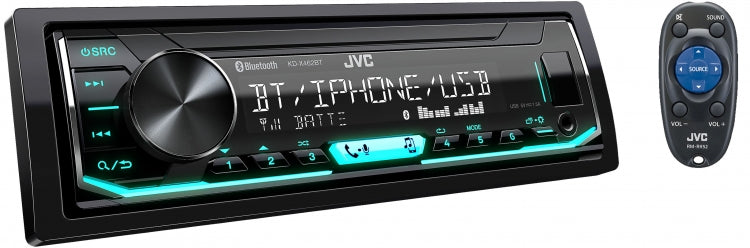 JVC KD-X462BT Dual Bluetooth USB Tuner KD-X462BTSB
